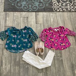 Perfect for back to school!  2 Justice tops - size M!